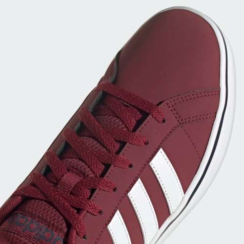 adidas Men`s VS PACE LIFESTYLE Burgundy/ Cloud White/ Legend Ink H02019 Size UK 11 (SA 11)