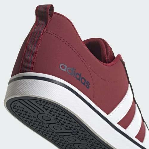 adidas Men`s VS PACE LIFESTYLE Burgundy/ Cloud White/ Legend Ink H02019 Size UK 11 (SA 11)