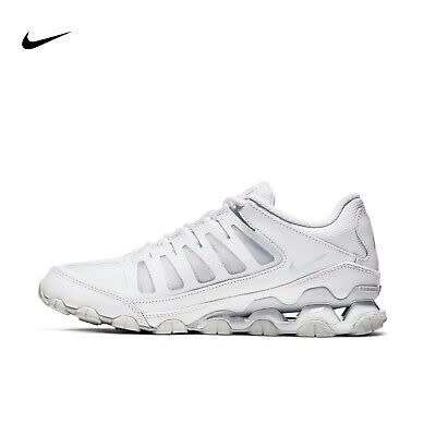 Nike Men`s Reax 8 TR Mesh White/ Pure Platinium 621716 102 Size UK 6/11 (SA 6/11)