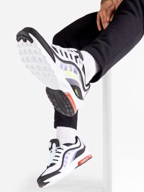 Nike Men`s Nike Air Max VG-R White/ VOLT Crimson CK7583 108 Size UK 8 (SA 8)