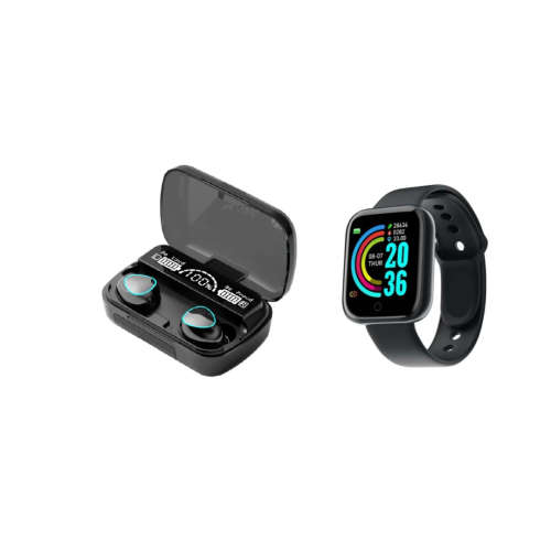 Smart Sport Watch Combo Set