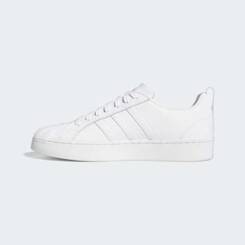 adidas Men`s STREETCHECK CLOUDFOAM COURT LOW Cloud White/ Grey Two GW5490 Size UK 9 (SA 9)