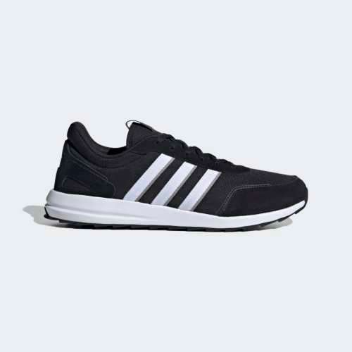 adidas Men`s RETRORUN Core Black / Cloud White / Dove Grey FV7034 Size UK 10 (SA 10)