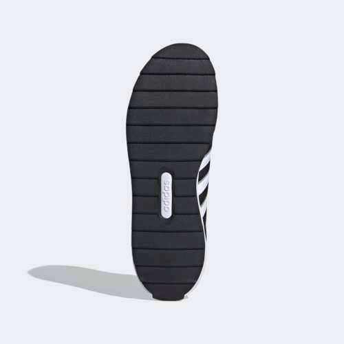 adidas Men`s RETRORUN Core Black / Cloud White / Dove Grey FV7034 Size UK 10 (SA 10)