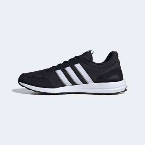 adidas Men`s RETRORUN Core Black / Cloud White / Dove Grey FV7034 Size UK 10 (SA 10)