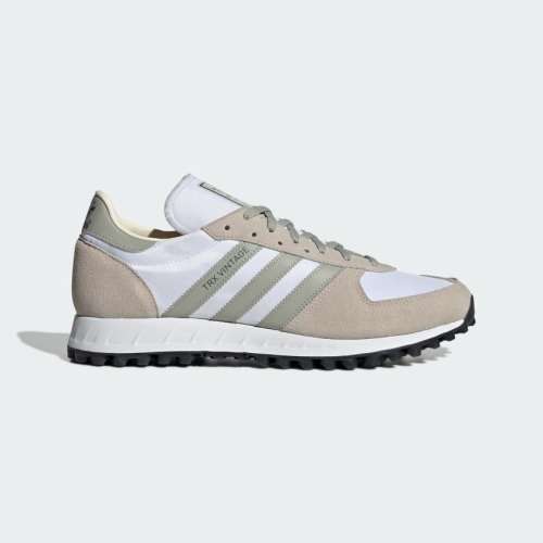 adidas Men`s TRX VINTAGE Crystal White / Cream White / Crystal White GW0546 Size UK 11 (SA 11)