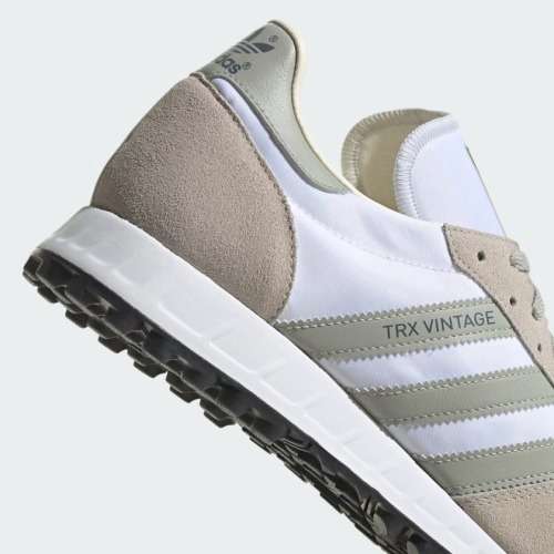adidas Men`s TRX VINTAGE Crystal White / Cream White / Crystal White GW0546 Size UK 11 (SA 11)