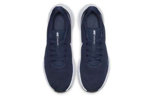 Nike Men`s REVOLUTION 5 Midnight Navy/ White BQ3204 400 Size UK 10 (SA 10)