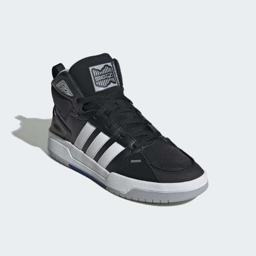 adidas Men`s 100DB MID Black/ White/ Halo Silver GY4791 Size UK 10 (SA 10)