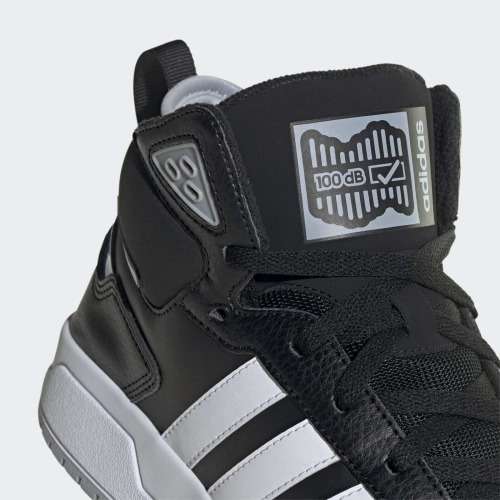 adidas Men`s 100DB MID Black/ White/ Halo Silver GY4791 Size UK 10 (SA 10)