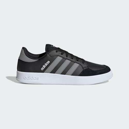adidas Men`s BREAKNET Core Black / Grey Three / Cloud White H01967 Size UK 10 (SA 10)