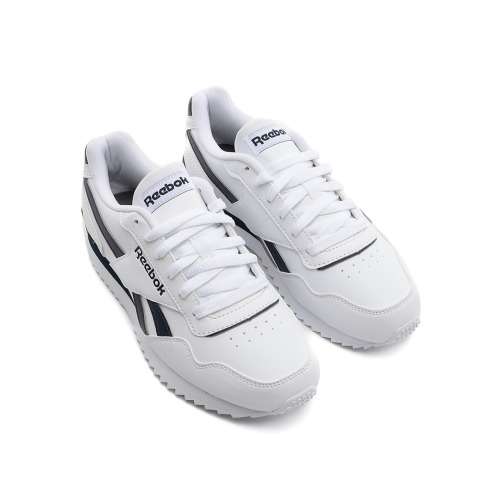 Reebok Men`s Royal Glide Ripple White/ Vector Navy BD5321 Size UK 10 (SA 10)
