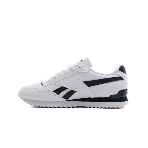 Reebok Men`s Royal Glide Ripple White/ Vector Navy BD5321 Size UK 10 (SA 10)