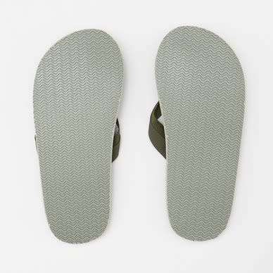 Jeep Men`s METRO THONG Olive Green FMS21416O Size UK 7 (SA 7)