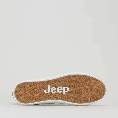 Jeep Men`s PEG FASHION SNEAKER White FUS21401 Size UK 10 (SA 10)