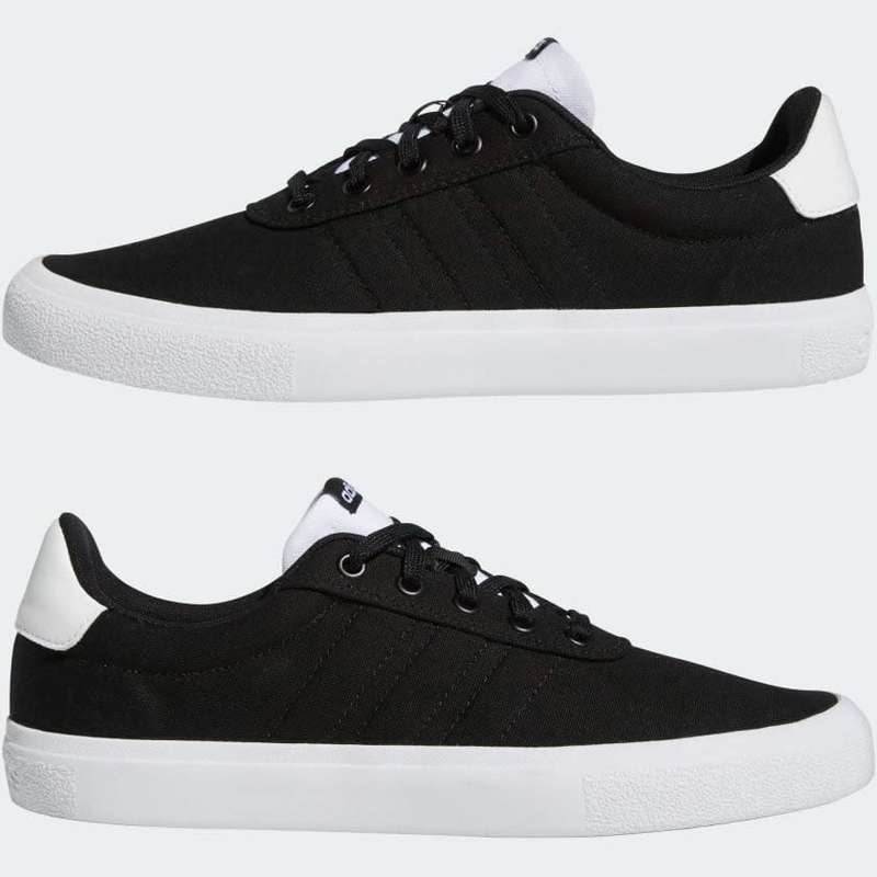 adidas Men`s VULC RAID3R SKATEBOARDING Core Black / Cloud White GY5496 Size UK 9 (SA 9)