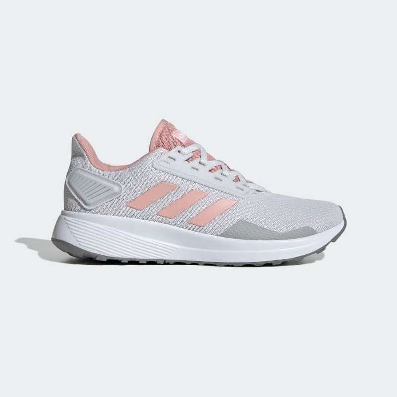 adidas Women`s DURAMO 9 Dash Grey / Pink Spirit / Cloud White EG2938 Size UK 7 (SA 7)
