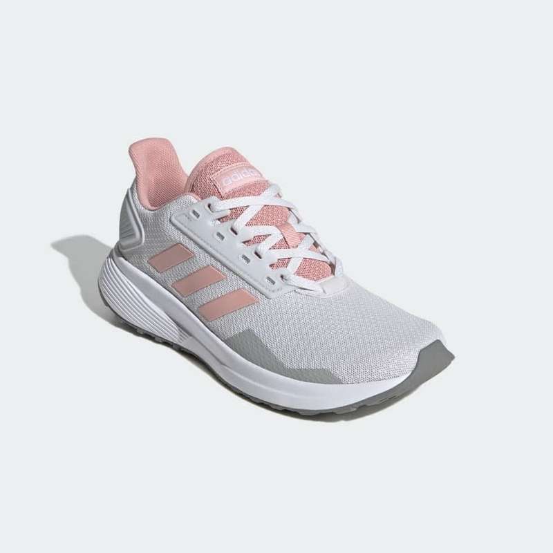 adidas Women`s DURAMO 9 Dash Grey / Pink Spirit / Cloud White EG2938 Size UK 7 (SA 7)