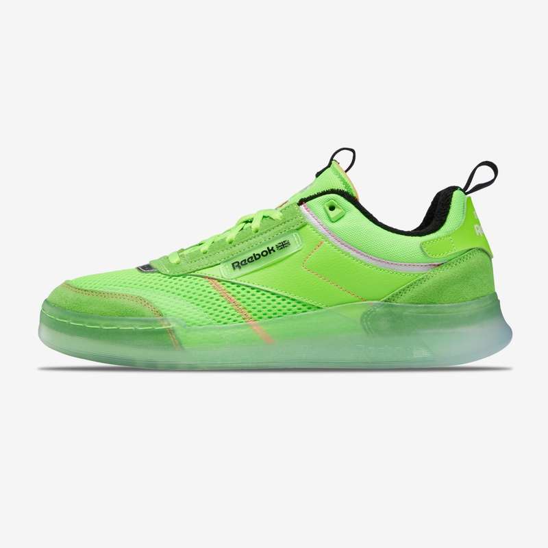 Reebok Classics Men`s X Daniel Moon Club C Legacy Solar Green GY5329 Size UK 11 (SA 11)