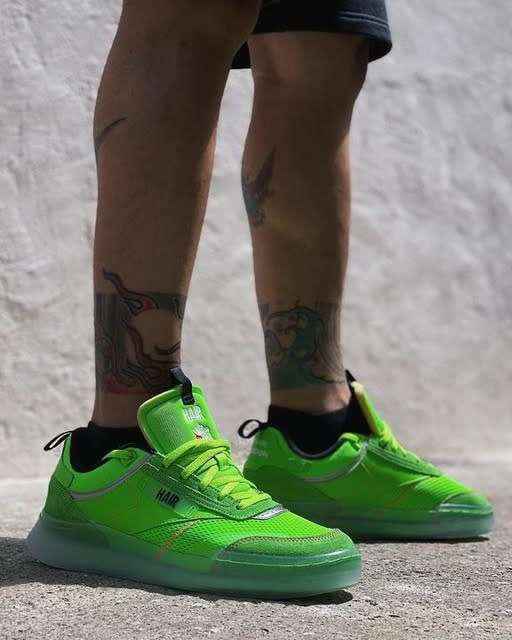 Reebok Classics Men`s X Daniel Moon Club C Legacy Solar Green GY5329 Size UK 11 (SA 11)