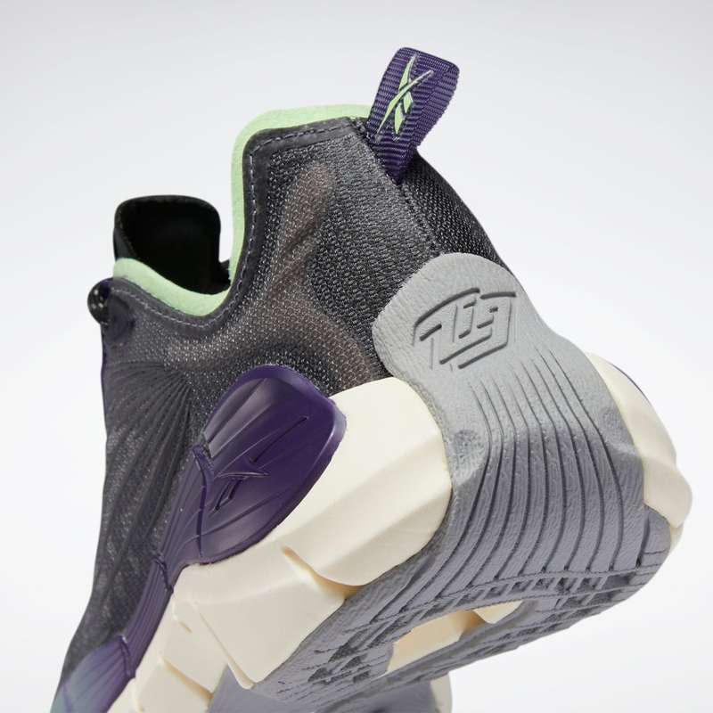 Reebok Women`s Zig Kinetica II Carbon Black/ Neon Mint FX9405 Size UK 7 (SA 7)