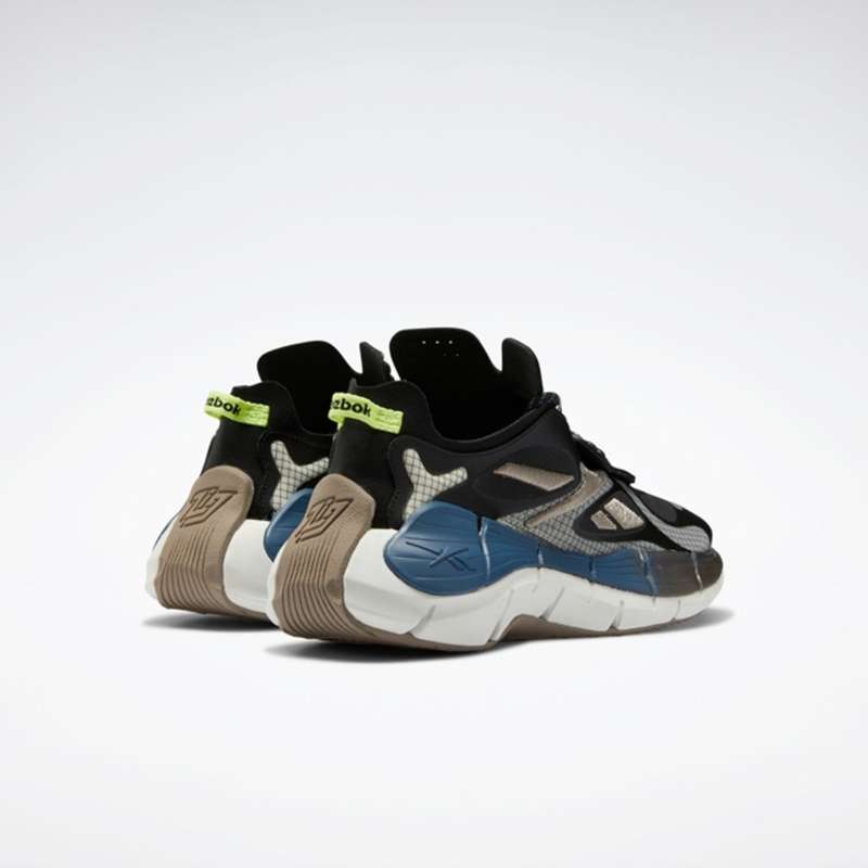 Reebok UNISEX Zig Kinetica II Concept 1 Carbon Black/ Gray FX9355