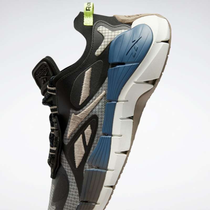 Reebok UNISEX Zig Kinetica II Concept 1 Carbon Black/ Gray FX9355