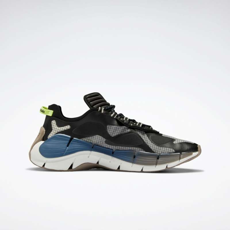 Reebok UNISEX Zig Kinetica II Concept 1 Carbon Black/ Gray FX9355