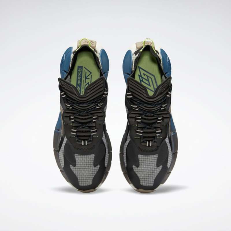 Reebok UNISEX Zig Kinetica II Concept 1 Carbon Black/ Gray FX9355