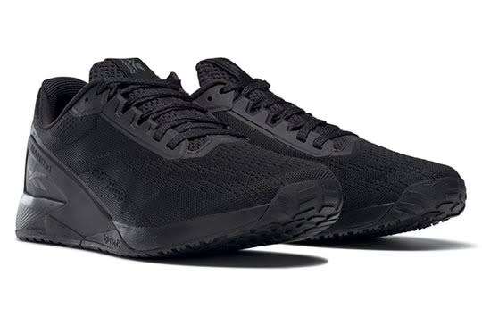 Reebok Men`s Nano X1 Black Crossfit Grey 8 /Silver Metallic Q47329 Size UK 8 (SA 8)
