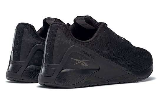Reebok Men`s Nano X1 Black Crossfit Grey 8 /Silver Metallic Q47329 Size UK 8 (SA 8)