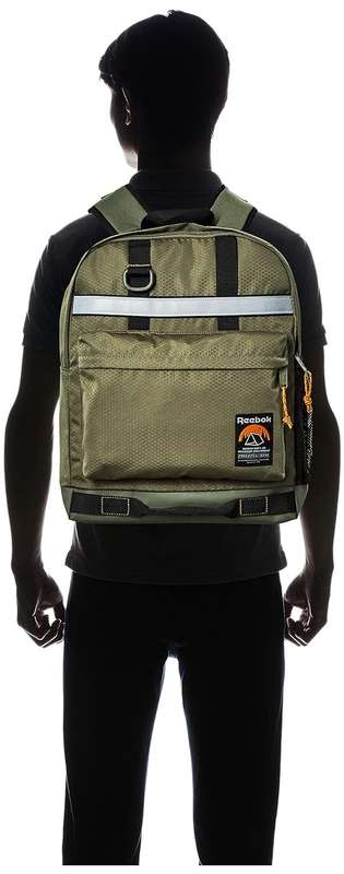 Reebok UNISEX Classics Camping Archive Backpack Army Green Backpack H47475