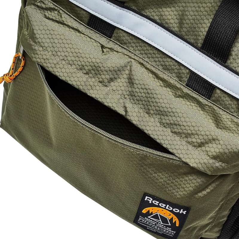 Reebok UNISEX Classics Camping Archive Backpack Army Green Backpack H47475