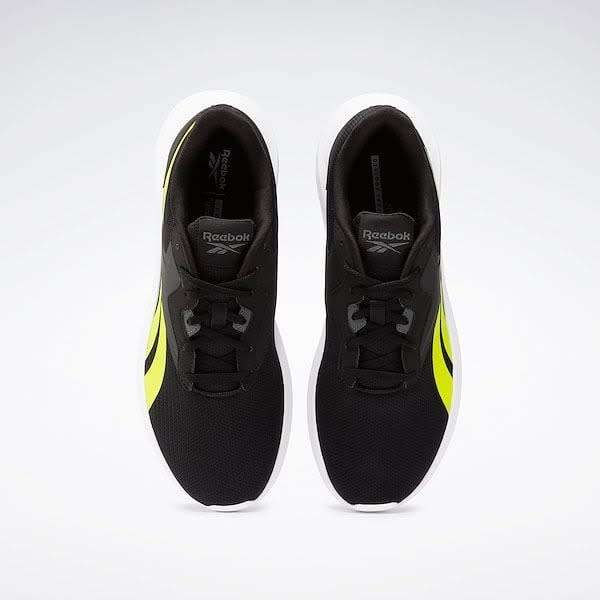 Reebok Men`s Energen Lux Running Core Black / Laser Lime 10034008 Size UK 9 (SA 9)
