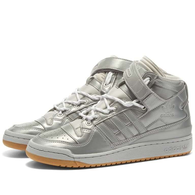 adidas Men`s IVY PARK Forum Mid x Silver LTD ETD. GW2858 Size UK 10 (SA 10)