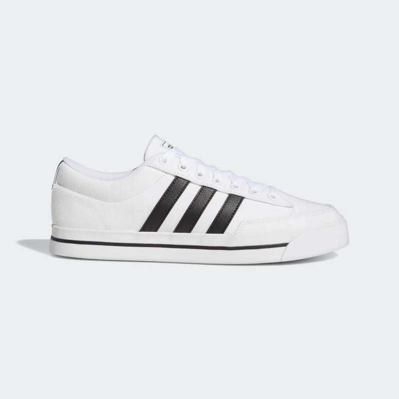 adidas RETROVULC SKATEBOARDING Cloud White / Core Black GW8367 Size UK 10 (SA 10)