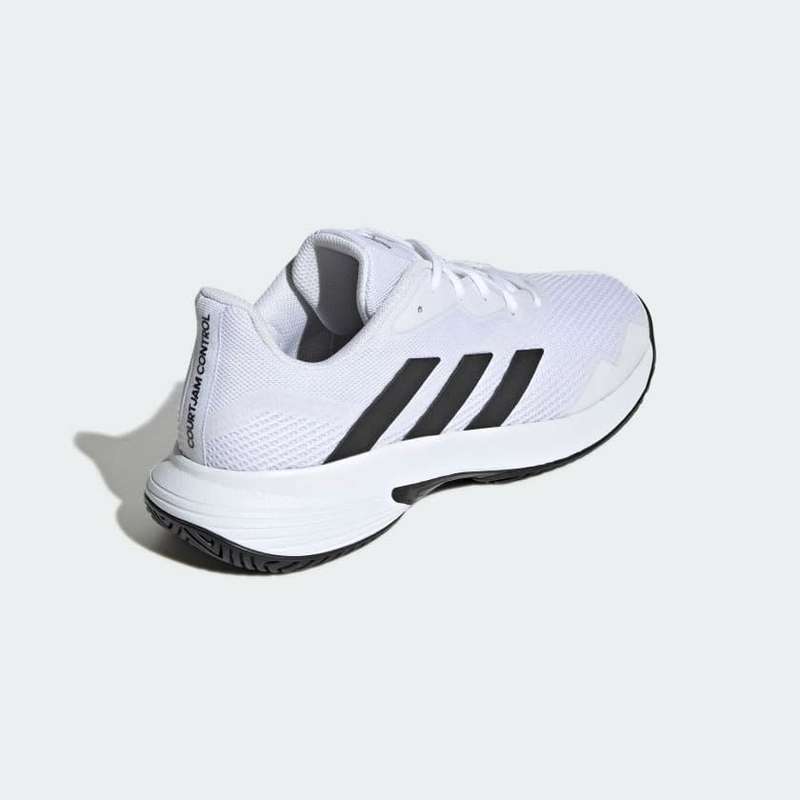 adidas COURTJAM CONTROL Cloud White / Core Black GW2984 Size UK 11 (SA 11)