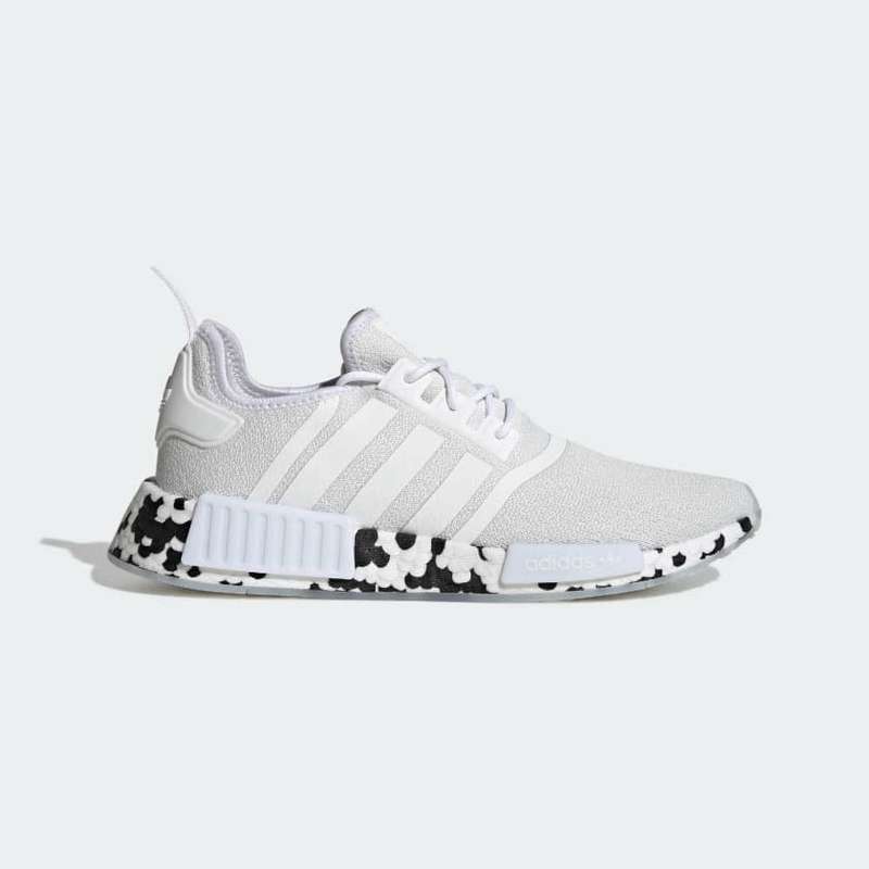 adidas Men`s NMD_R1 Cloud White / Core Black GZ4307 Size UK 8 (SA 8)