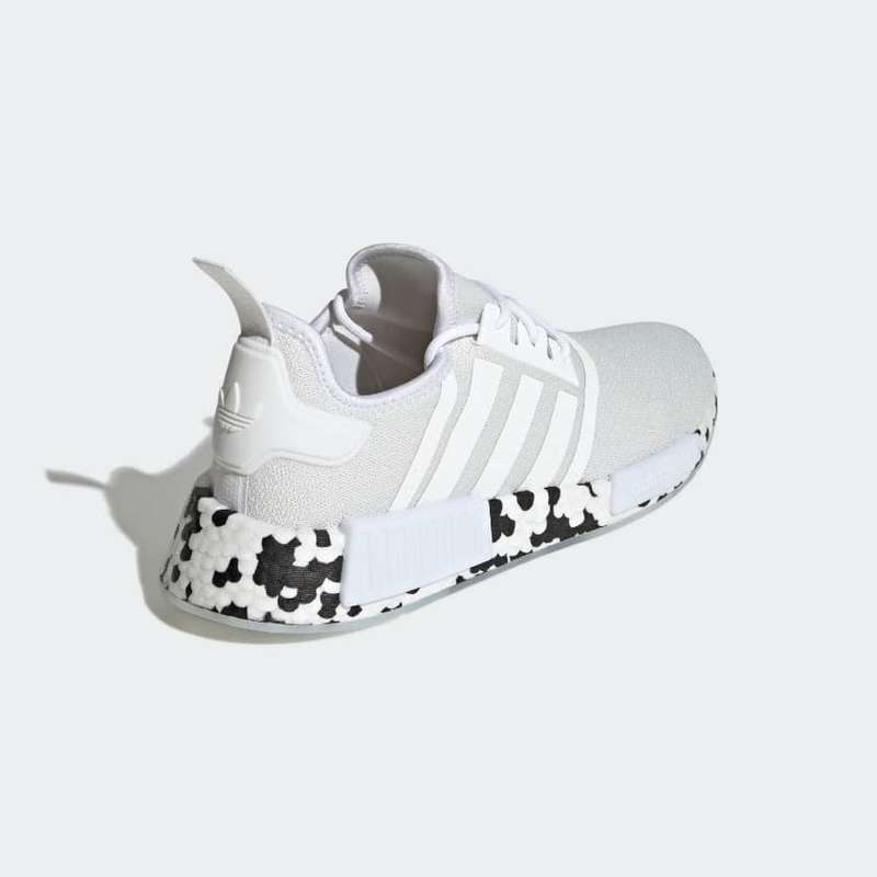 adidas Men`s NMD_R1 Cloud White / Core Black GZ4307 Size UK 8 (SA 8)