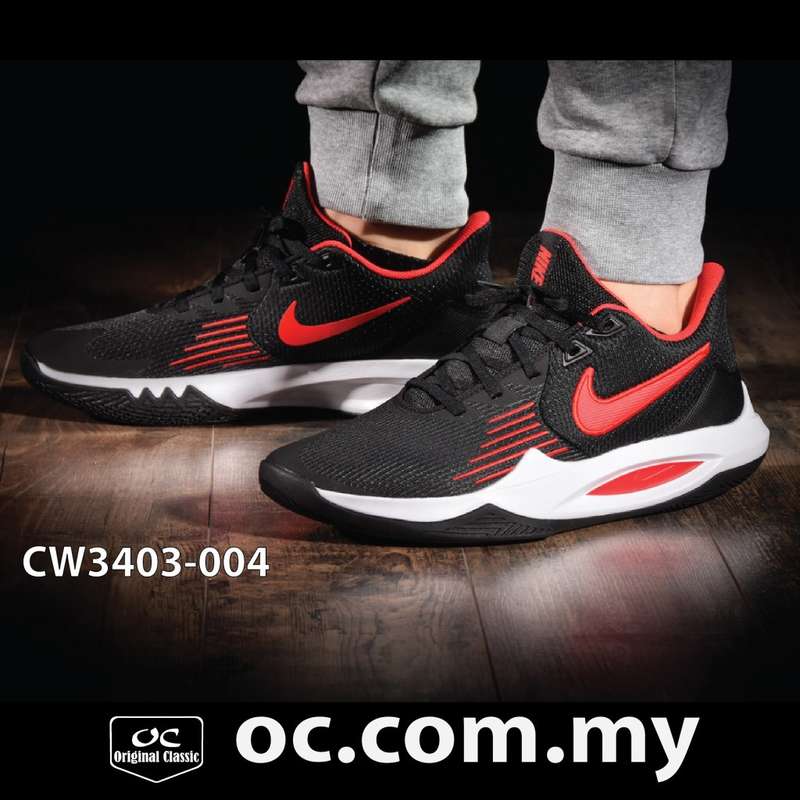 Nike Men`s Precision 5 Black/ Red/ White CW3403 004 Size UK 7 (SA 7)
