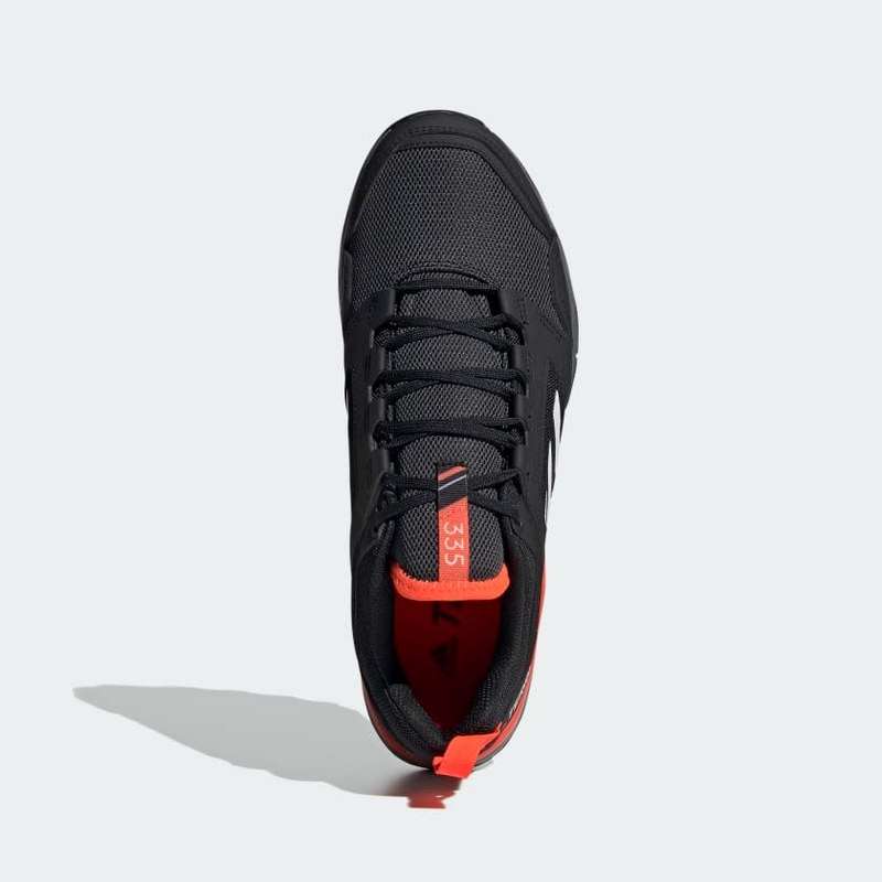 adidas TERREX Men`s AGRAVIC TR TRAIL RUNNING Core Black / Grey/ Solar Red EF6855 Size UK 7 (SA 7)
