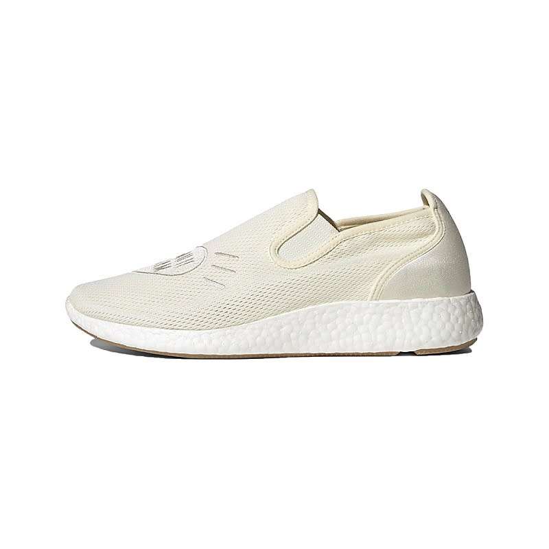 adidas Men`s PURE SLIP-ON HUMAN MADE CREAM WHITE GX5203 Size UK 11 (SA 11)