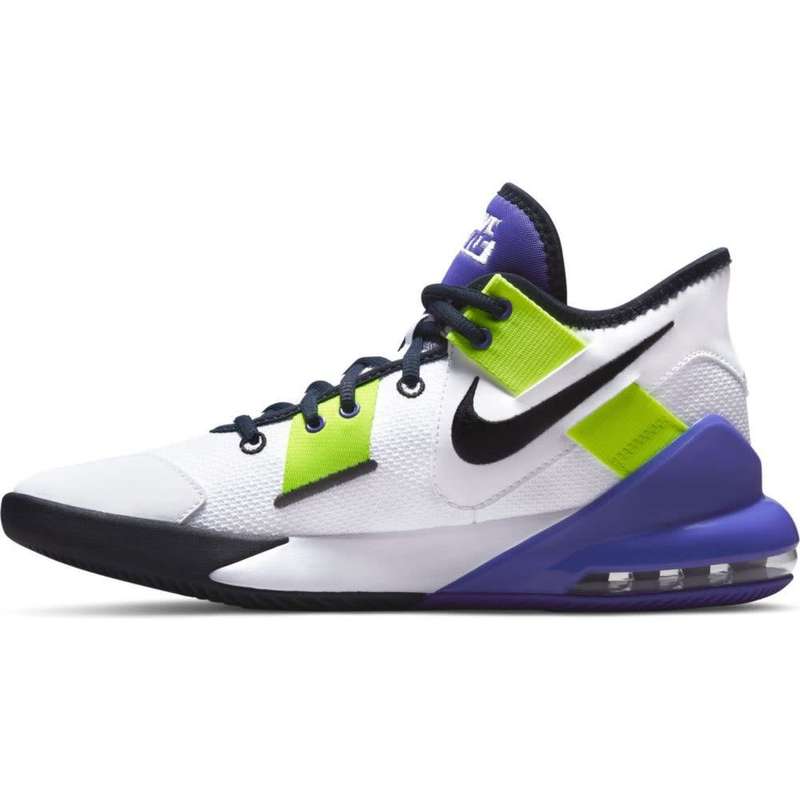 Nike Men`s Air Max Impact 2 Trainers White/Black/Indigo Burst CQ9382 102 Size UK 7/8 (SA 7/8)