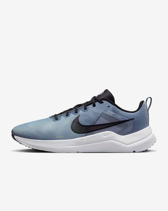 Nike Men`s Downshifter 12 Ashen Slate/ Black Cobalt DD9293 401 Size UK 9/10 (SA 9/10)