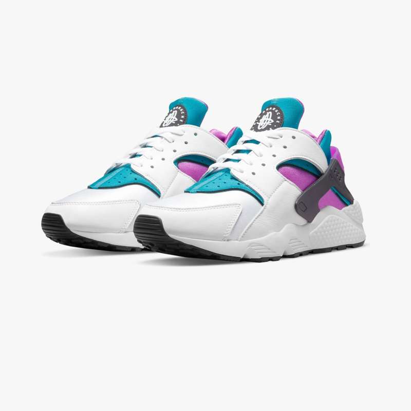 Nike Men`s Air Huarache Aquatone Purple Blue DD1068 103 Size UK 8 (SA 8)