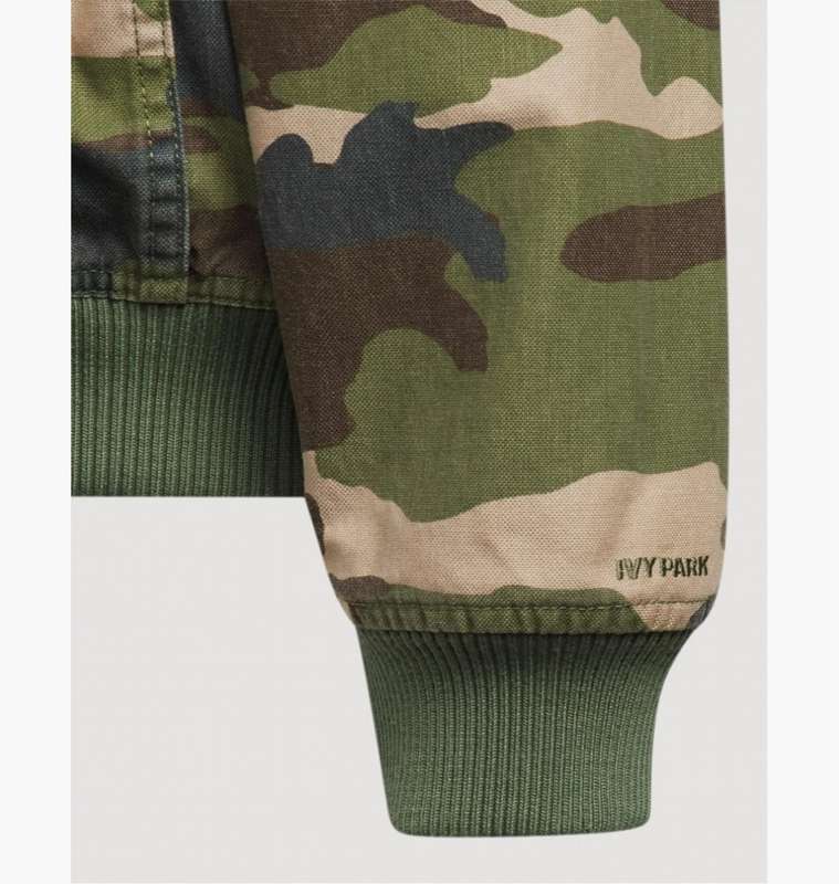 adidas x IVY PARK UNISEX Canvas Jacket Camouflage HS0718 Size Large