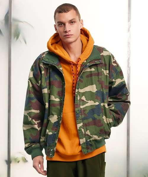 adidas x IVY PARK UNISEX Canvas Jacket Camouflage HS0718 Size Large