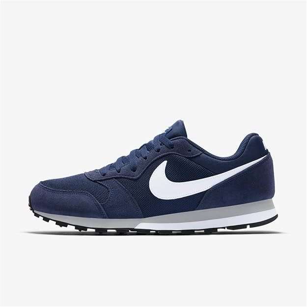 Nike Men`s MD RUNNER 2 Trainers Sneakers Retro Navy/ Grey 749794 410 Size UK 6.5 (SA 6.5)