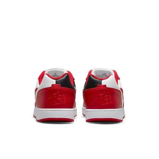 Nike Men`s Ebernon Low Premium Chicago White/ University Red/ Black AQ1774 101 Size UK 12 (SA 12)