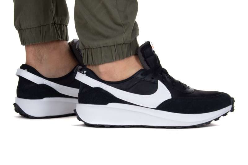 Nike Men`s Waffle Debut Black/ White DH9522 001 Size UK 12 (SA 12)